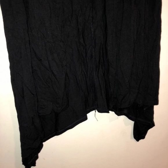 Juniors Black Short Sleeve Cardigan - Picture 4 of 5